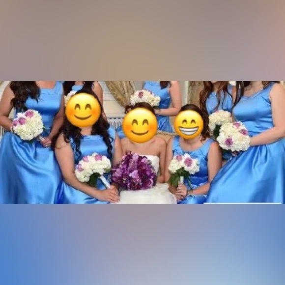 Impressions Bridal cornflower dress 14 - Picture 9 of 9